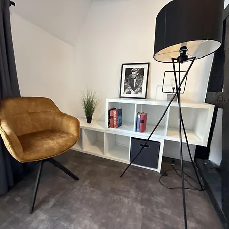 Fachwerkhaus mit 2 getrennten Schlafzimmern, Wohnzimmer und Küche Bückeburg Exterior foto